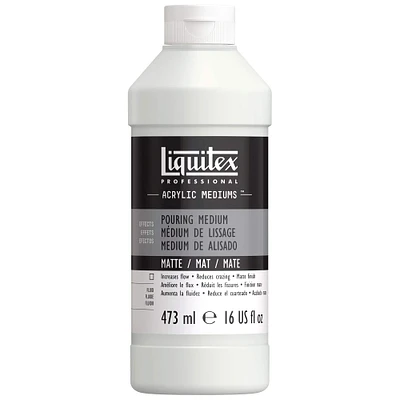 8 Pack: Liquitex® Matte Pouring Medium, 16oz.