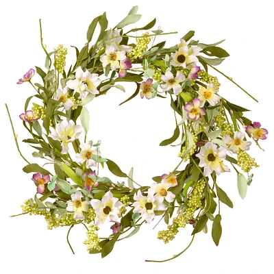 20" Floral Wreath