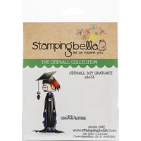 Stamping Bella Oddball Boy Graduate Cling Stamps