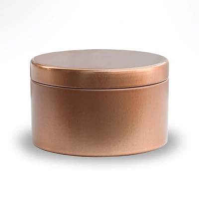 makesy Copper Round Tin Container, 12ct.