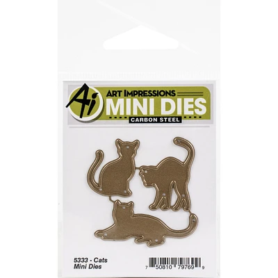 Art Impressions Cats Mini Die Set