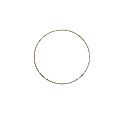 30 Pack: Gold Metal Wire Floral Hoop by Ashland