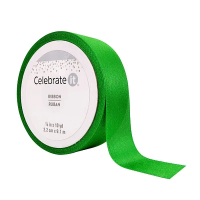 7/8" x 10yd. Satin Ribbon by Celebrate It