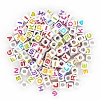 Multicolor Alphabet Beads by Creatology™, 6.5mm