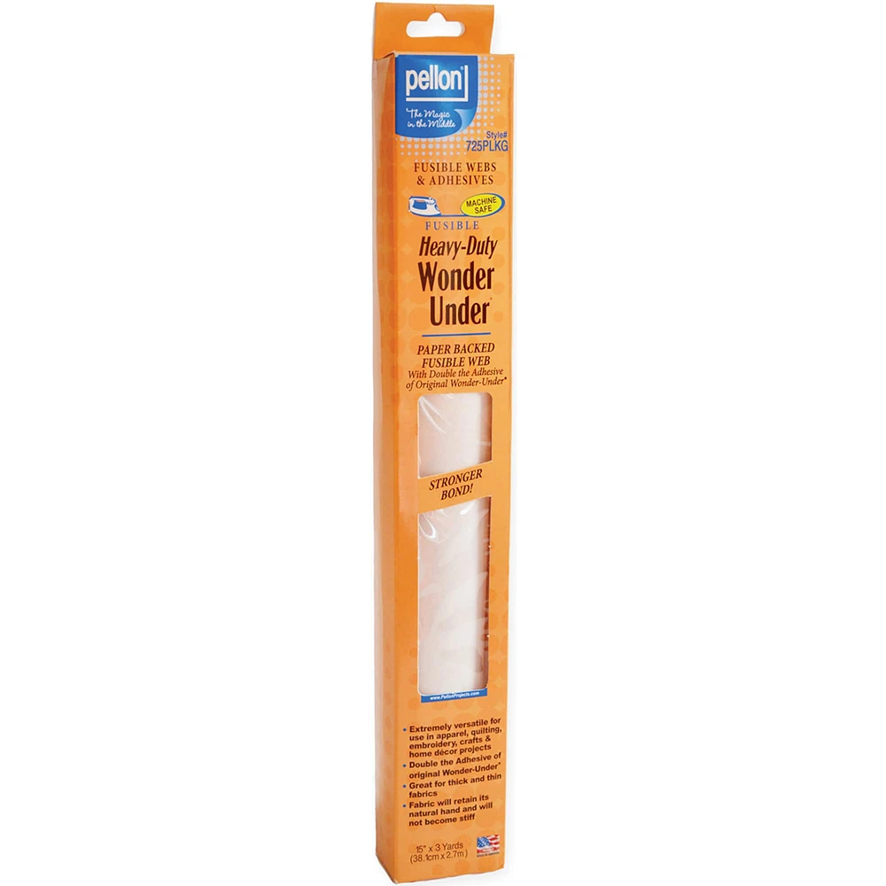 Pellon® Wonder-Under® Heavy-Duty Fusible Web, 15'' x 3yd.