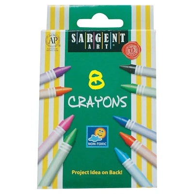 6 Packs: 48 Packs 8 ct. (2,304 total) Sargent Art® Crayons