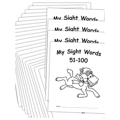 Teacher Created Resources My Own Books™: My Sight Words 51-100, 25ct.