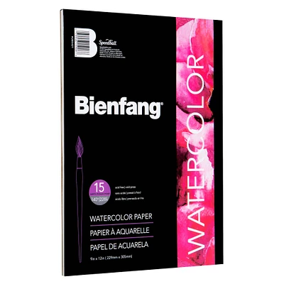 Bienfang® 538 pH Neutral Watercolor Pad, 11" x 15"