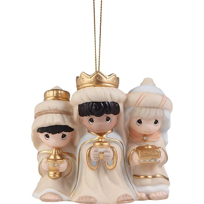 Precious Moments 3" They Followed The Star Bisque Porcelain Ornament