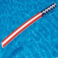 72" Patriotic Stars & Stripes Inflatable Swimming Pool Float