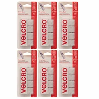 Velcro® Sticky Back™ Square Fasteners, 6 Packs of 12