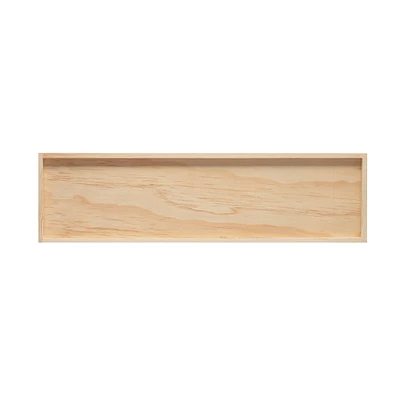 18" x 5" Rectangle Wood Plaque by Make Market®
