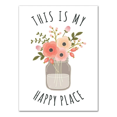 This is My Happy Place Canvas Art