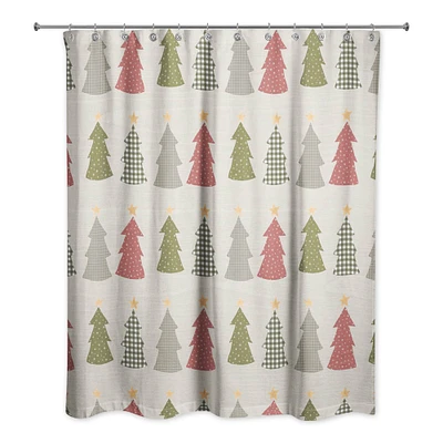 Tree Pattern Shower Curtain