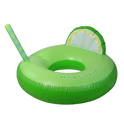 Swimline 41" Inflatable Green Margarita Ring Pool Float