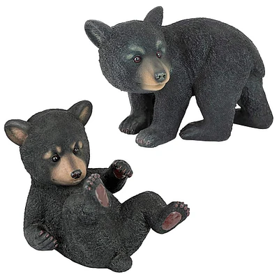 Design Toscano Bear Cub Outdoor Statue Set