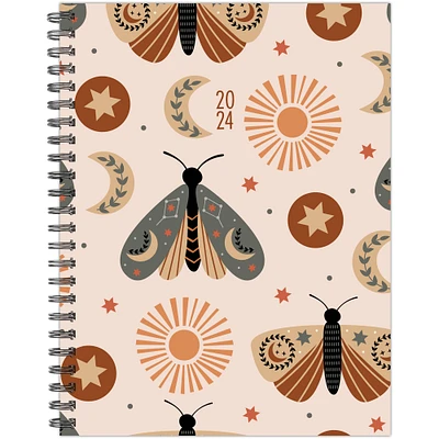 2024 6.5" x 8.5" Soulful Spirit Softcover Spiral Planner