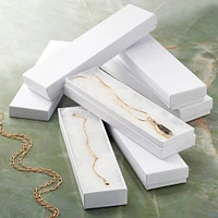 White Necklace Boxes by Bead Landing™