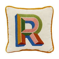 Monogram R Pillow by Ashland®