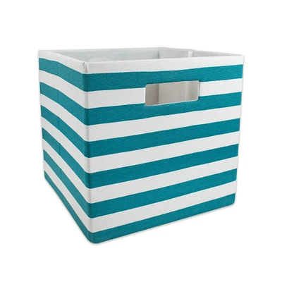DII® Striped Square Storage Cube