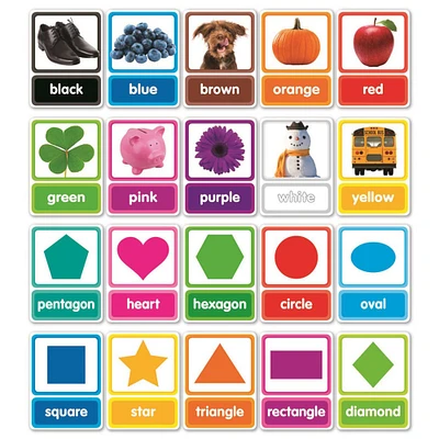 Scholastic® Teaching Resources Colors & Shapes Bulletin Board Set, 20ct.