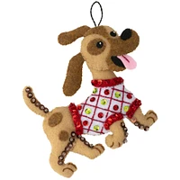 Bucilla® Dogs in Ugly Sweaters Felt Ornaments Applique Kit