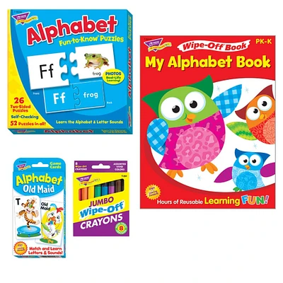Trend Enterprises® Alphabet Learning Fun Pack Set
