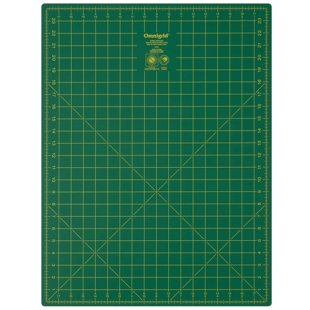 Omnigrid® Double Sided Cutting Mat, 18" x 24"