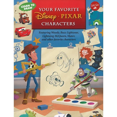 Walter Foster Jr LTD Your Favorite Disney Characters Book