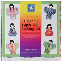 Aitoh Japanese Origami Paper Doll Making Kit