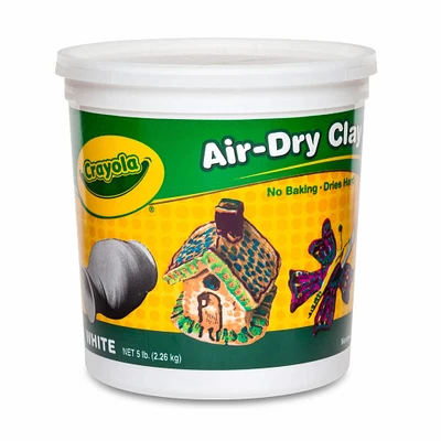 12 Pack: Crayola® 5lb. White Air-Dry Clay