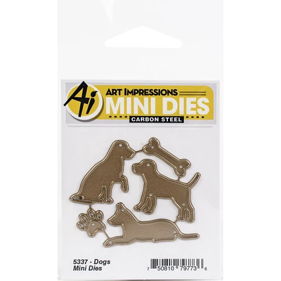 Art Impressions Dogs Mini Die Set