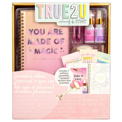 8 Pack: STMT™ True2U™ Positive Vibes Journal & Spa Set