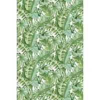 Katie Hunt Green Tropical Palm Leaf Wall Mural