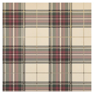24 Pack: Christmas Plaid Cardstock Paper by Recollections™, 12" x 12"