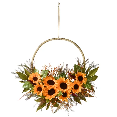 20" Sunflower Wreath Ring