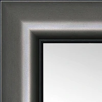 Timeless Frames® Cleo Pewter 24" x 30" Framed Mirror