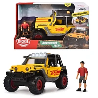 Dickie Toys Light & Sound Jeep® Adventure Playset