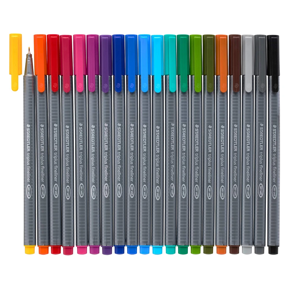 5 Packs: 20 ct. (100 total) Staedtler® Triplus® Fineliners