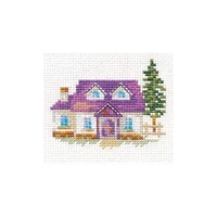 Alisa House In The Forest Cross Stitch Kit