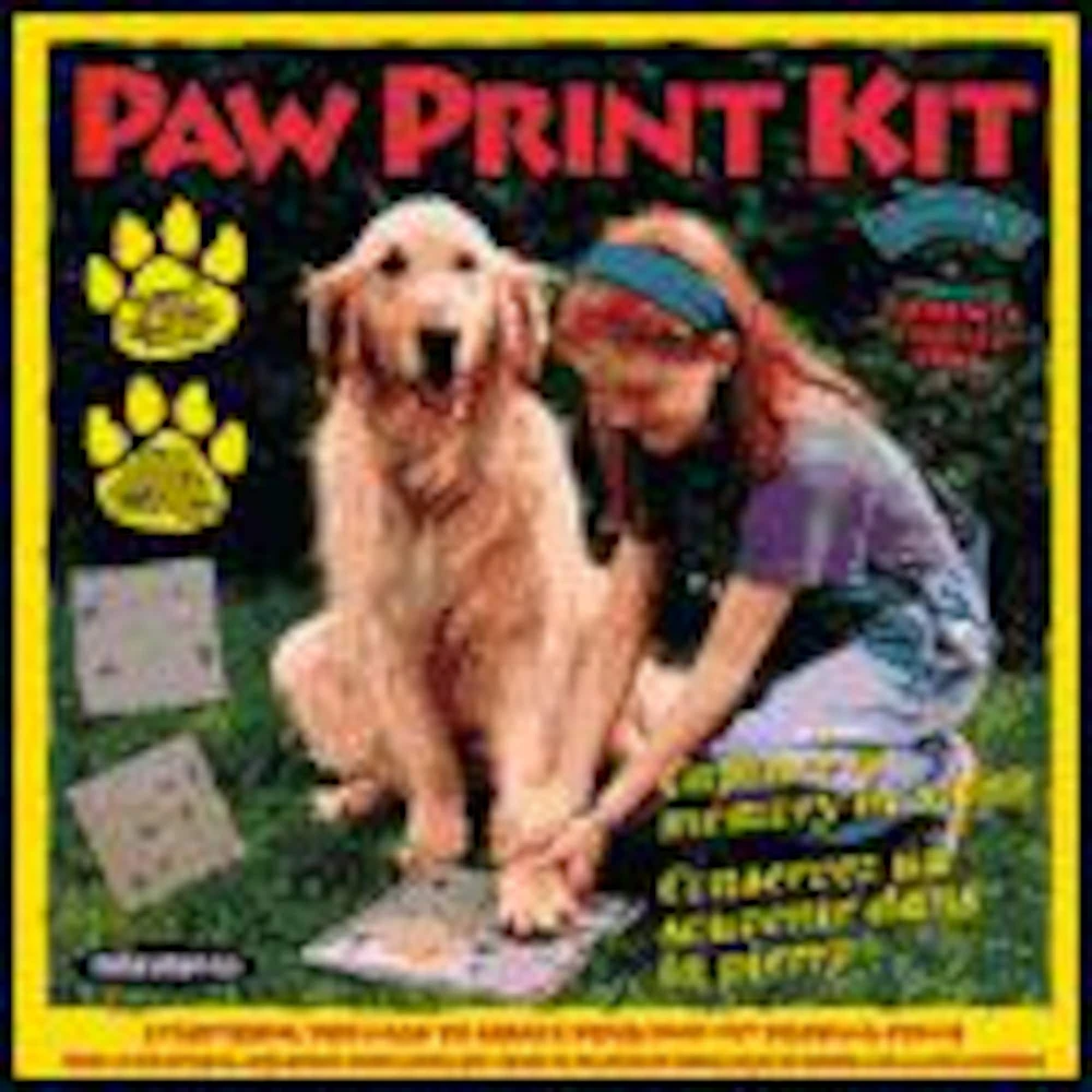 Milestones 8" Square Paw Print Stepping Stone Kit