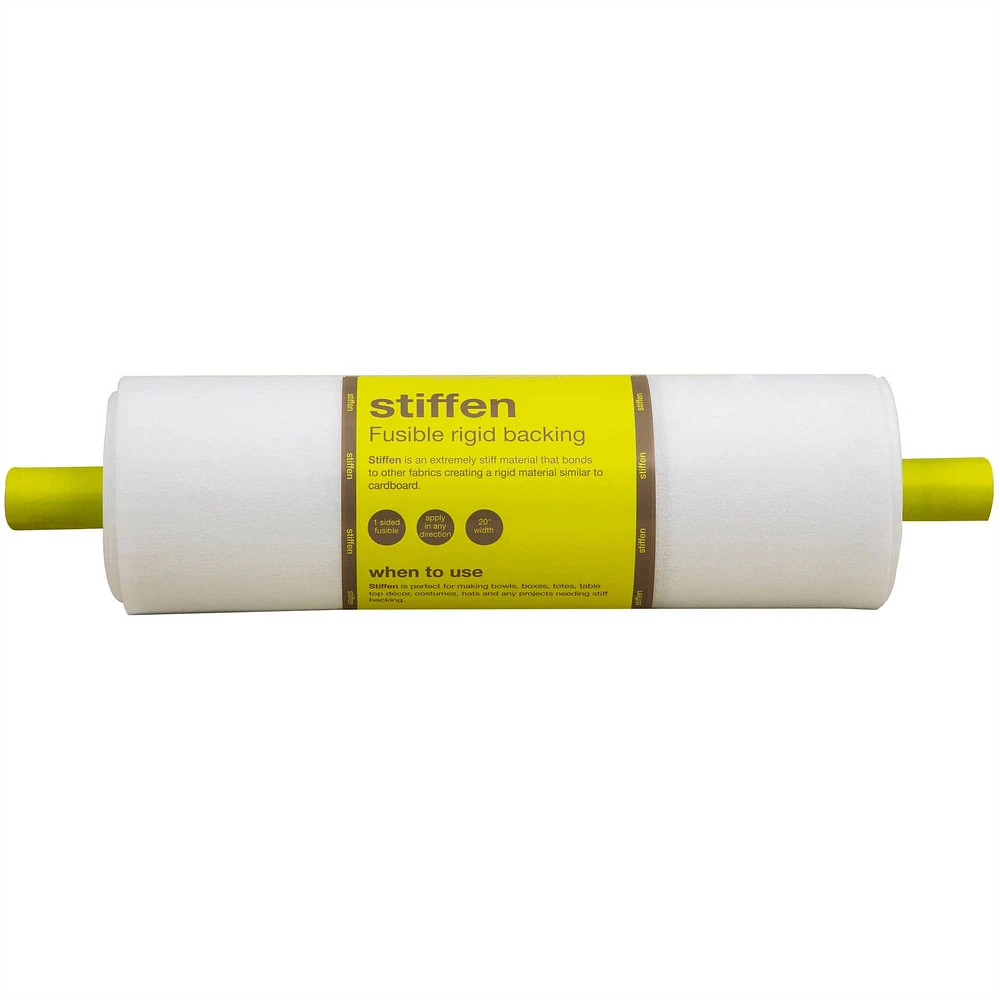 Stiffen One Sided Fusible Interfacing Roll, 20" x 10yd.