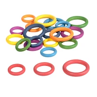 TickiT® Rainbow Wooden Rings Set