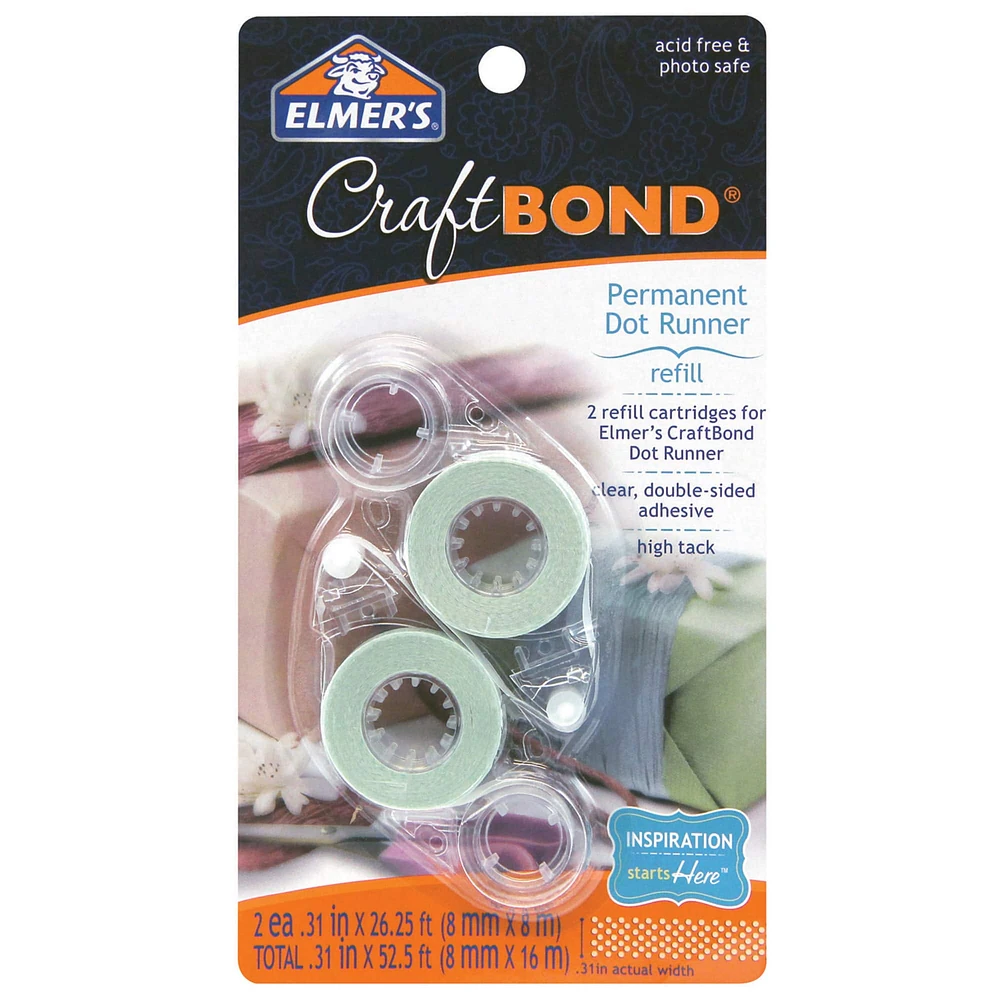 Elmer's® CraftBond® Permanent Dot Runner Refill