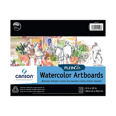 Canson® Plein Air Watercolor Artboard Pad
