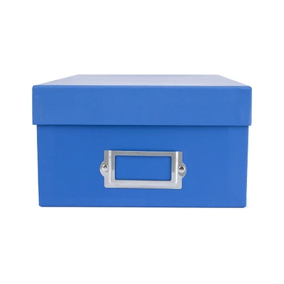 Royal Blue Photo Box by Simply Tidy™