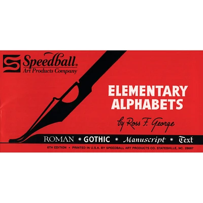 Speedball® Elementary Alphabets Book