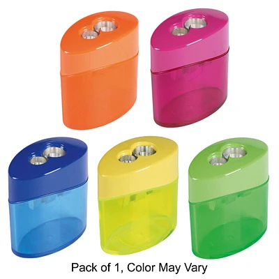 Elliptic Soft Touch Double Sharpener | Assorted Elliptic Soft Touch Double Sharpener | Assorted