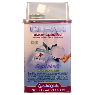 6 Pack: Castin' Craft Clear Polyester Casting Resin with Catalyst