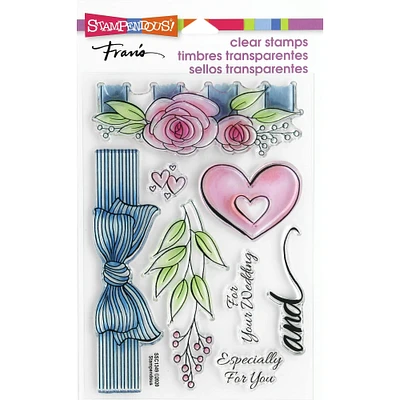 Stampendous® Fran's Wedding Gift Clear Stamp Set